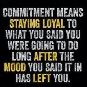 commitment